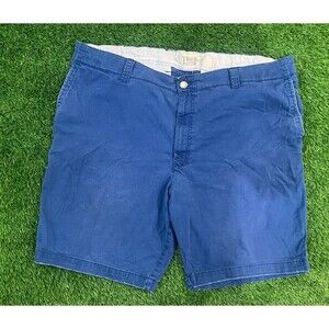 True Nation Stretch Flat Iron Dark Blue Shorts - Men's Size 44 9 inch inseam
